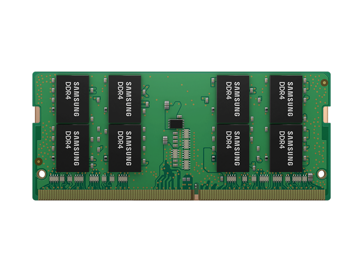 Samsung DDR4 SODIMM istemci bellek modülü